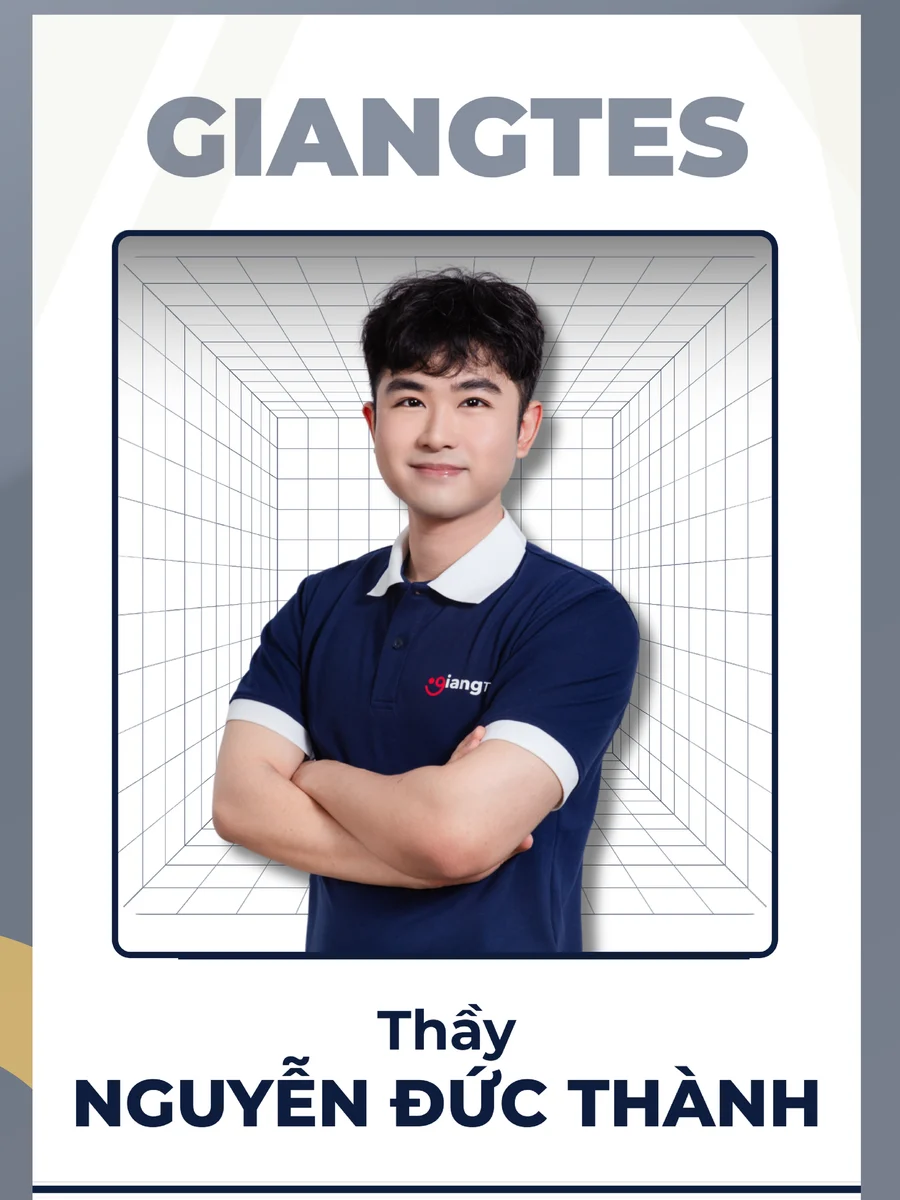 Thẻ giới thiệu Thầy Nguyễn Đức Thành - Humans of GIANGTES
