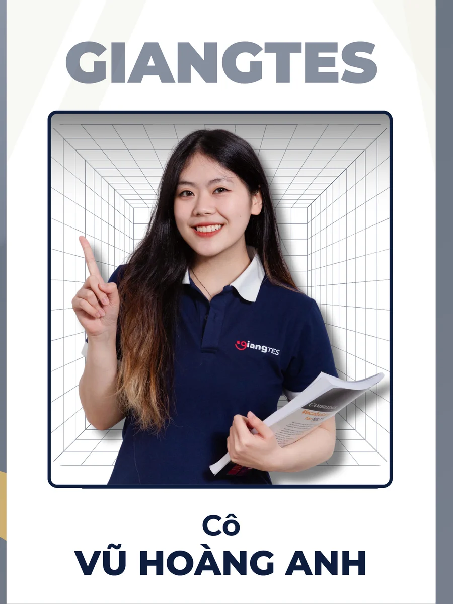 Thẻ giới thiệu Cô Vũ Hoàng Anh - Humans of GIANGTES