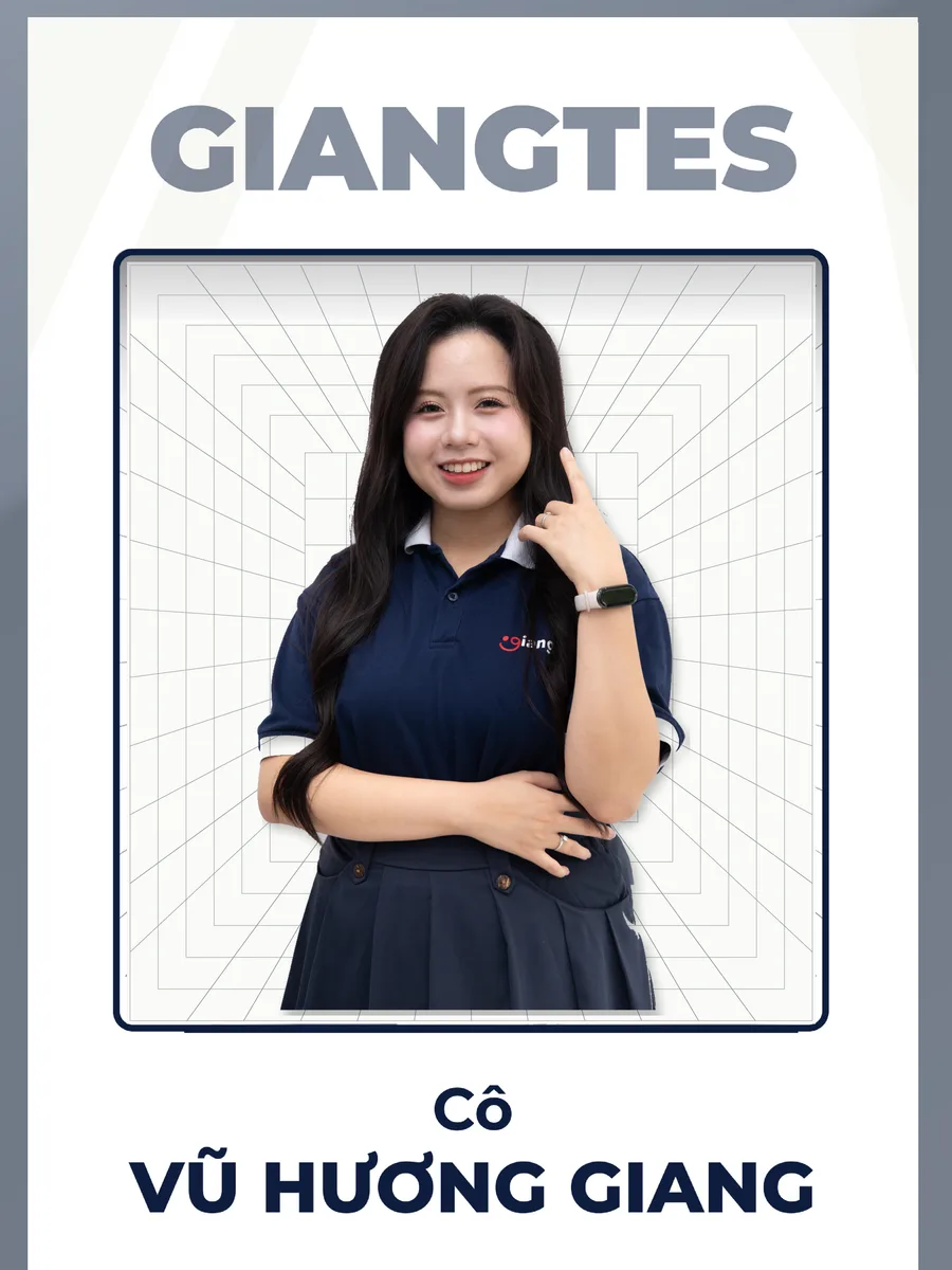 Thẻ giới thiệu Cô Vũ Hương Giang - Humans of GIANGTES