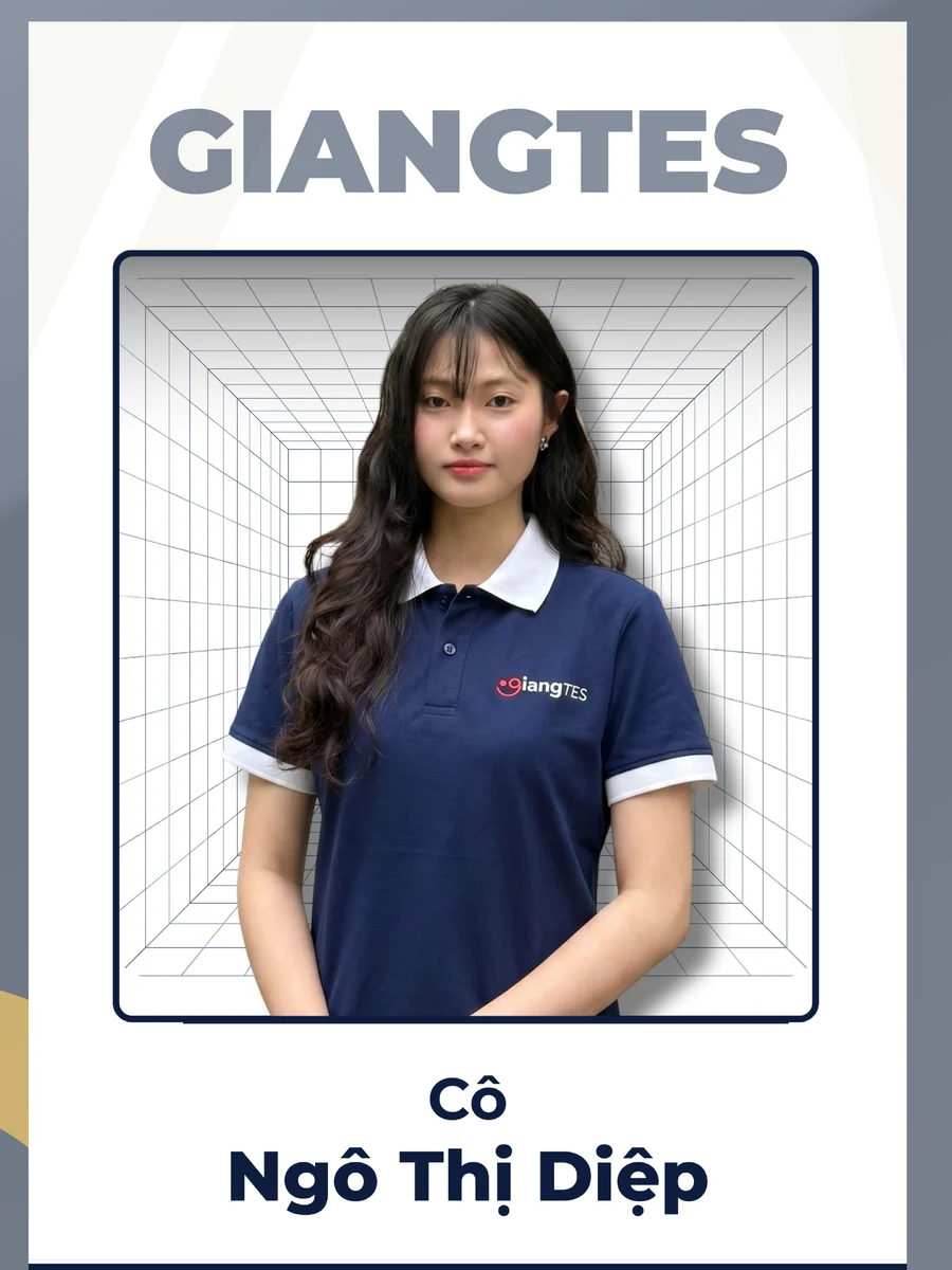 Thẻ giới thiệu Cô Ngô Thị Diệp - Humans of GIANGTES