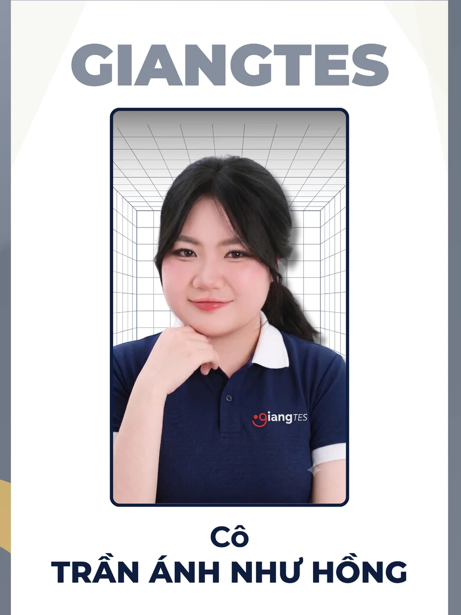 Thẻ giới thiệu Cô Trần Ánh Như Hồng - Humans of GIANGTES